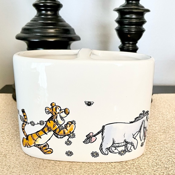 NWT Winnie the Pooh Daisy Chain Toothbrush Holder/Rinse Cup Set - Picture 4 of 11